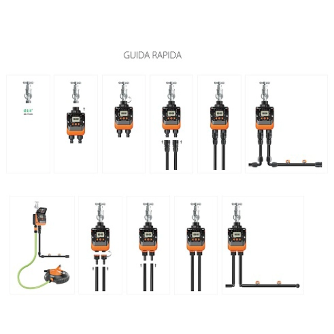 Vendita online Programmatore automatico Acquadue Duplo art.8410